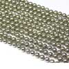 Natural Pyrite Smooth Polished Round Ball Sphere Beads Strand Length 10 Inches and Size 6mm approx.
